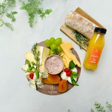 Tábua de Frios Vegetariana com suco - Grazing 