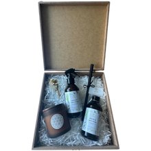 Kit Difusor, Home e Vela Âmbar, Alecrim & Capim Limão