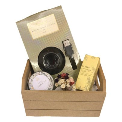 Kit Aromatizador USB e Óleo Essencial