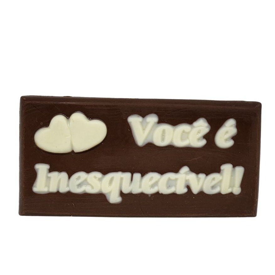 Cartão de Chocolate Você É Inesquecível