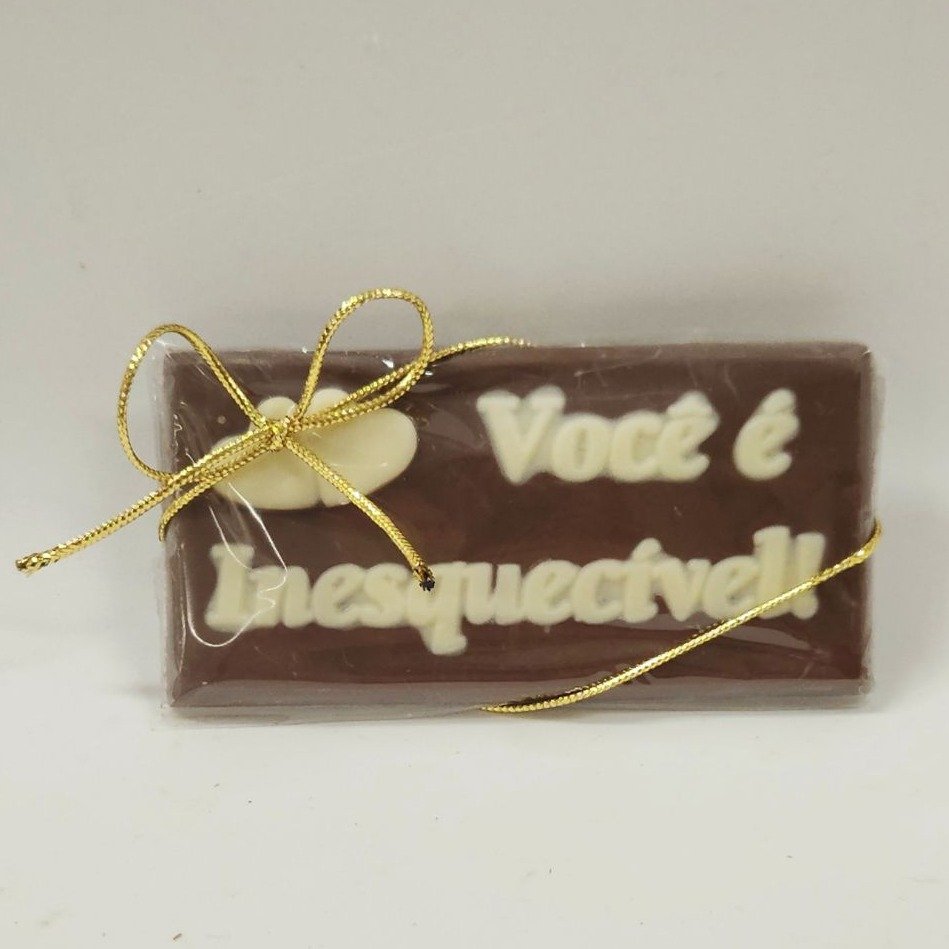 Cartão de Chocolate Você É Inesquecível