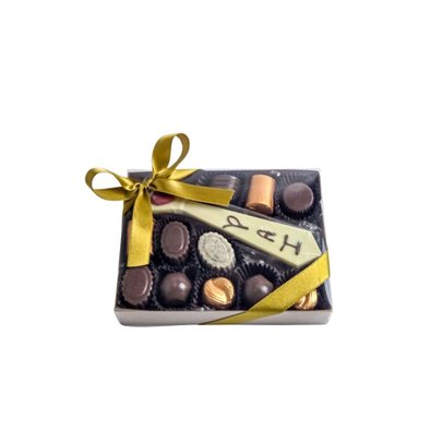 Caixa Gravata de Chocolate Belga