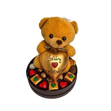 Cesta Urso Feliz Aniverário Sortidos