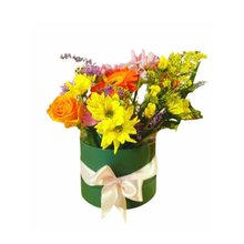 Arranjo de Flores Lili no Cachepot