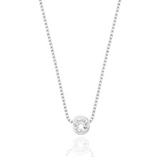 Colar de Prata Feminino Ponto de Luz 6MM