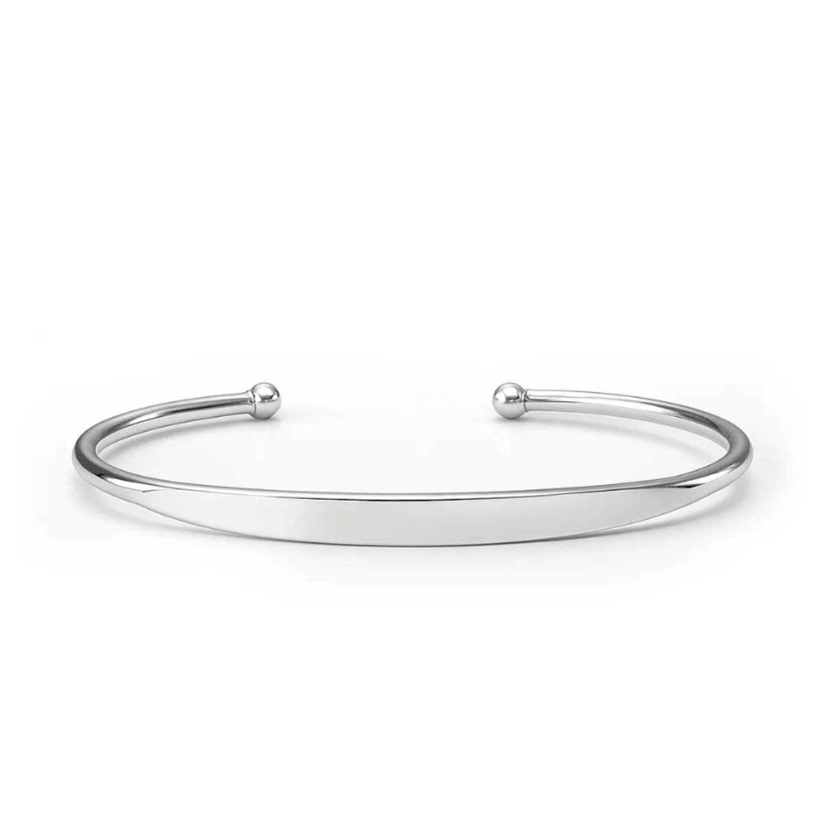 Bracelete de Prata 925 Chapinha Regulável 