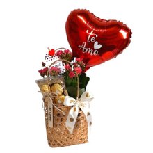 Cesta Sacolinha Eu Te Amo