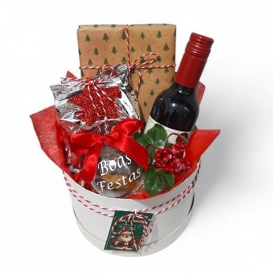 Cesta Box de Natal  Boas Festas - Especial Natal