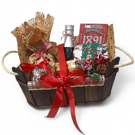Cesta Tina de Natal - Especial Natal
