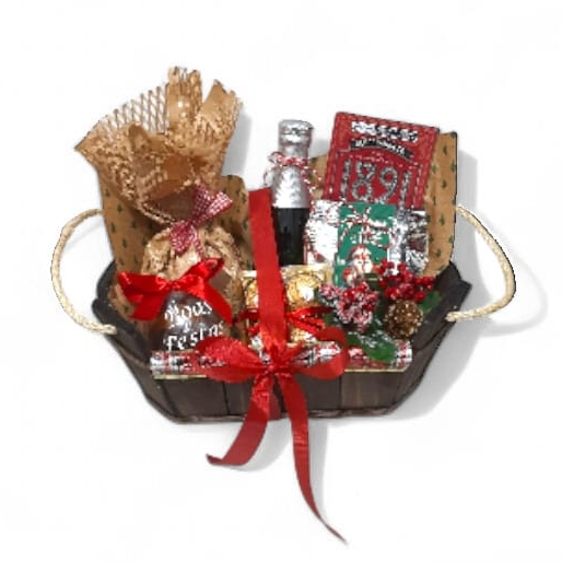Cesta Tina de Natal - Especial Natal