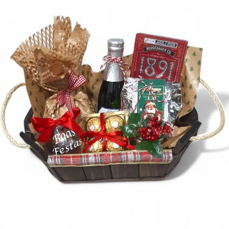 Cesta Tina de Natal - Especial Natal