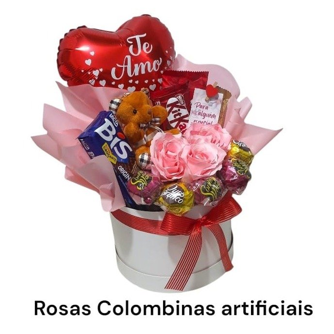 Cesta Luxo Chocolates e Mimos 