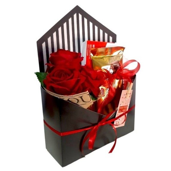 Cesta Chocolates e Mimos Elagance