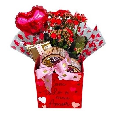 Cesta Romântica Todo meu Amor 