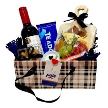 Cesta Vinho e Frios Charlot