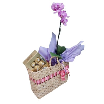 Orquídea na Bolsa