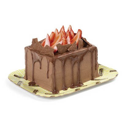 Bolo Sodiê Trufado Chocolate Morango Zero Açúcar 1Kg