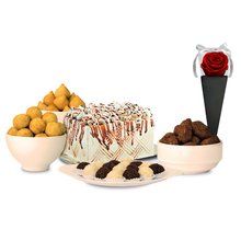 Kit Festa 2 Classico Com Cone Preto De Rosa Encantada