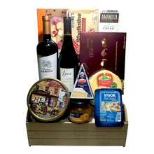 Cesta de Vinhos, Queijos e Guloseimas Diamante