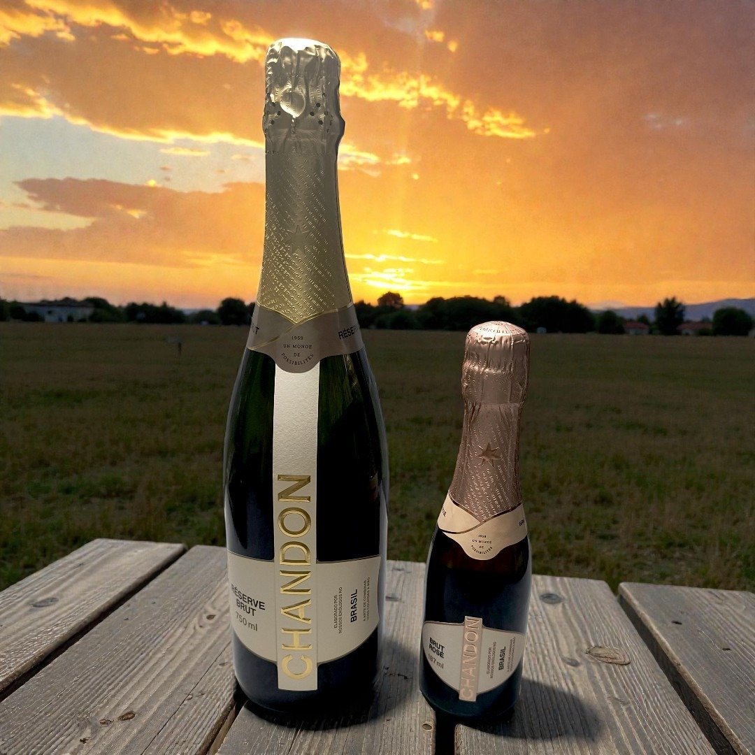 Cesta Boas Festas com Chandon e Chocolate