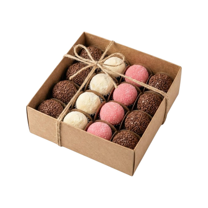 Caixa com 20 Brigadeiros Gourmet