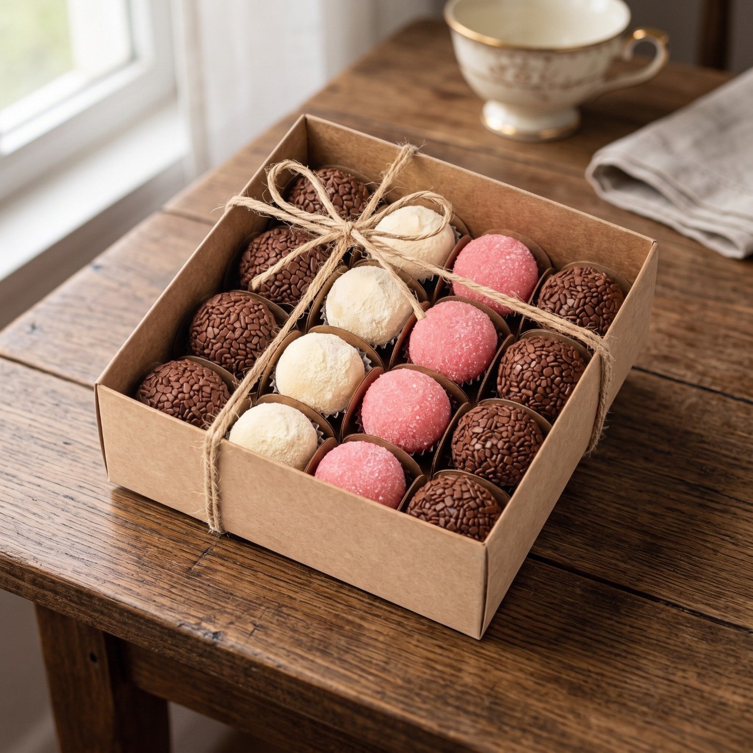 Caixa com 20 Brigadeiros Gourmet