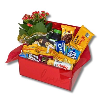 Cesta Encanto Florido Amor e Delicadeza em Cada Data
