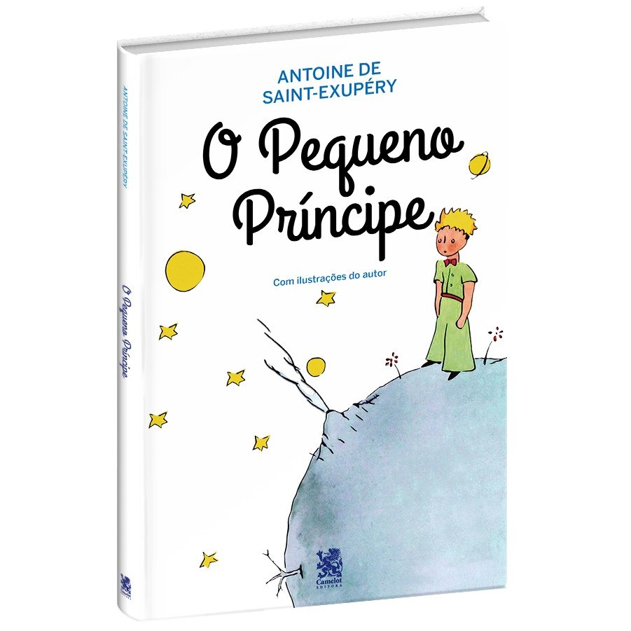 Livro O Pequeno Príncipe Capa Azul - Autor Antoine De Saint-Exupéry
