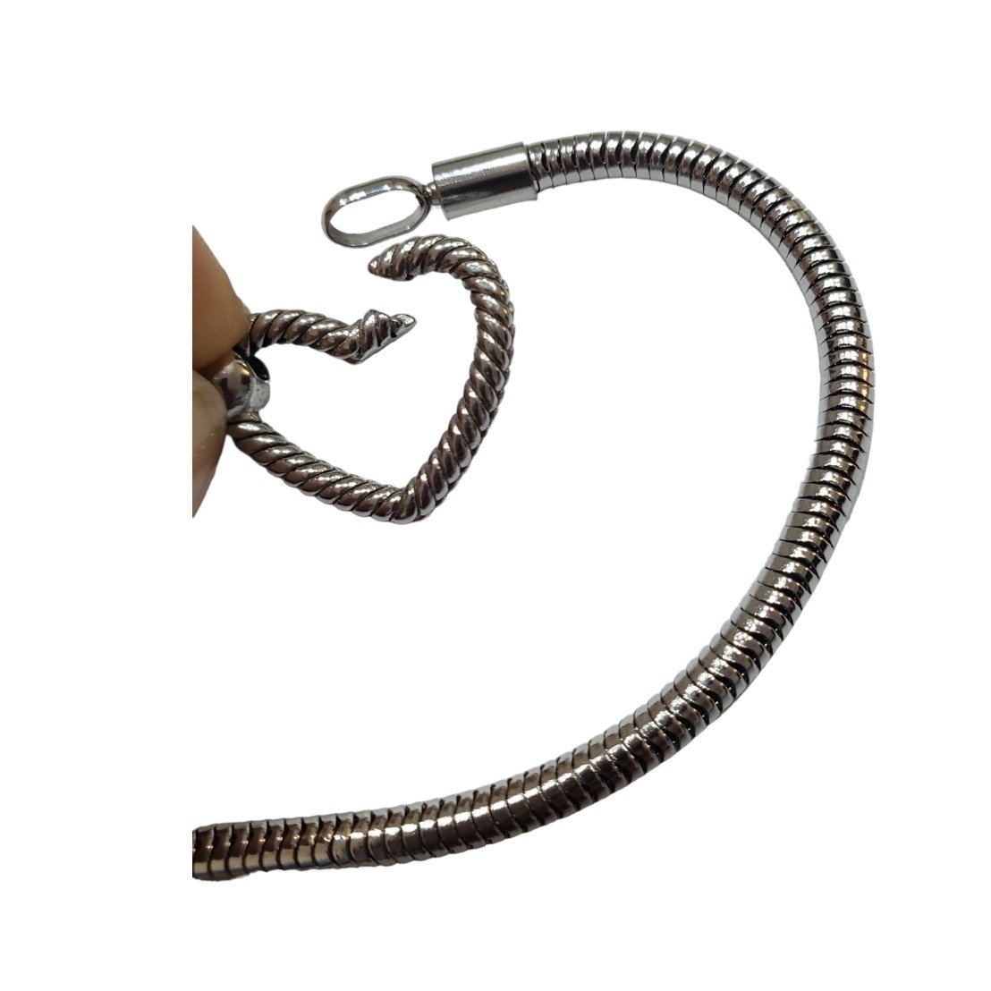 Pulseira Coração Vazado P