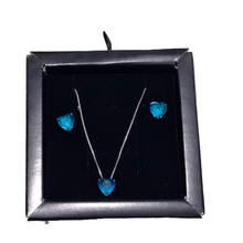 Conjunto em Pedra Fusion Turquesa