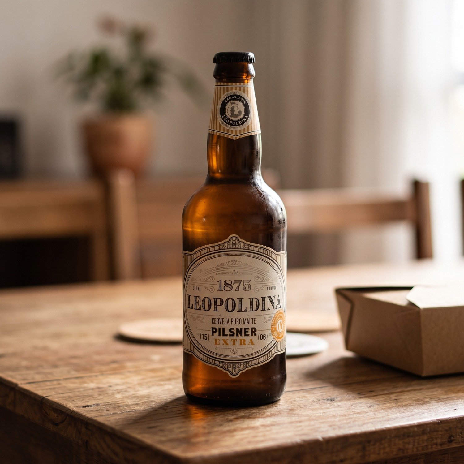 Cerveja Leopoldina Pilsner 500ml