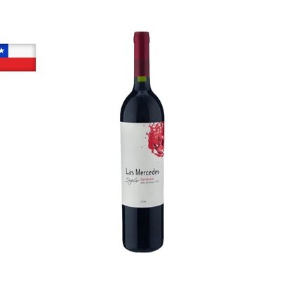 Vinho Chileno Tinto Las Mercedes Carmenere 750ml