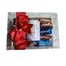 Caixa de Chocolate com Caneca Linda, Forte e Incrível