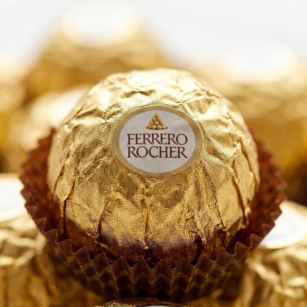 Caixa Ferrero Rocher com 8