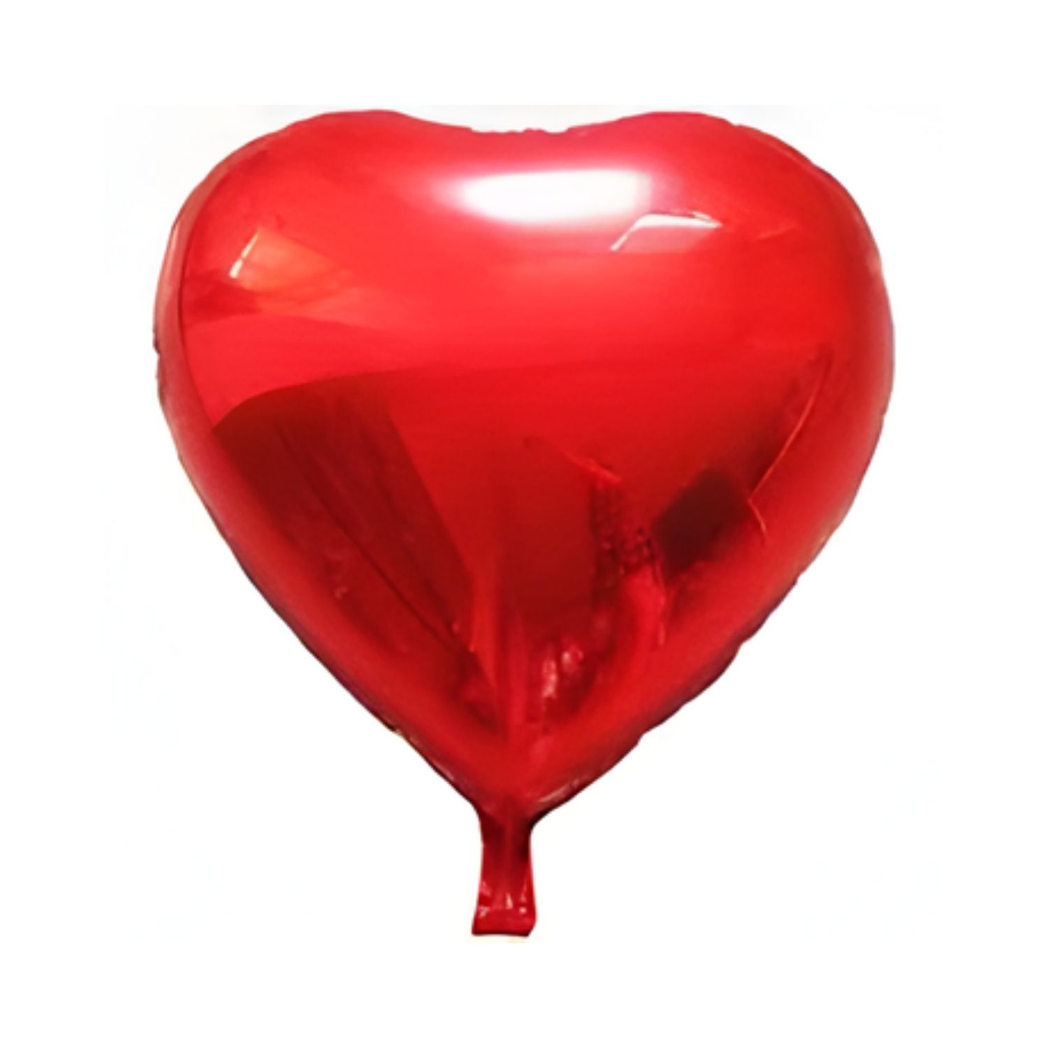 Balão Coração Metálico 22cm - Vermelho