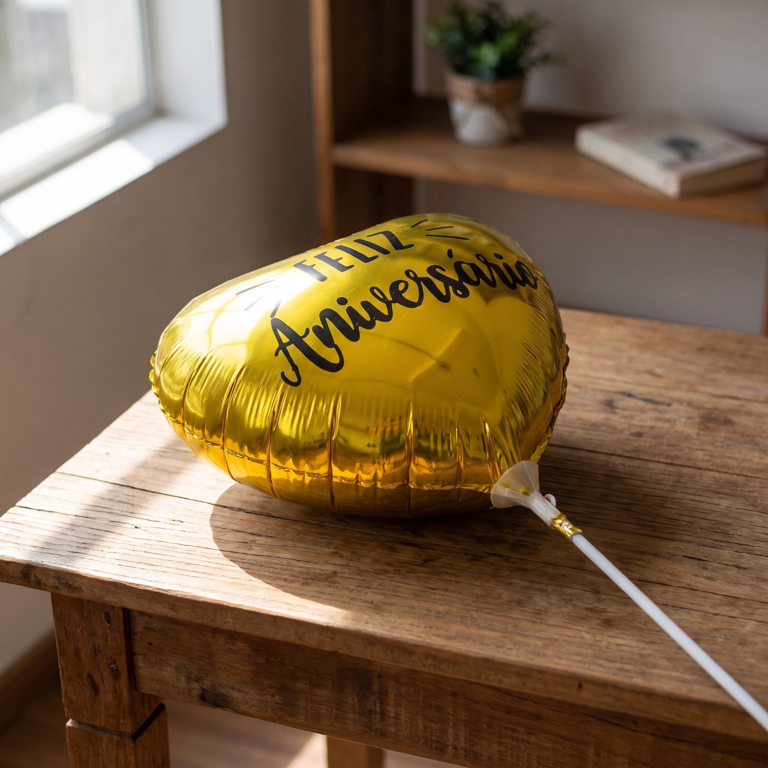 Balão Metalizado Coração