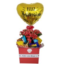 Cachepot chocolates com amor 