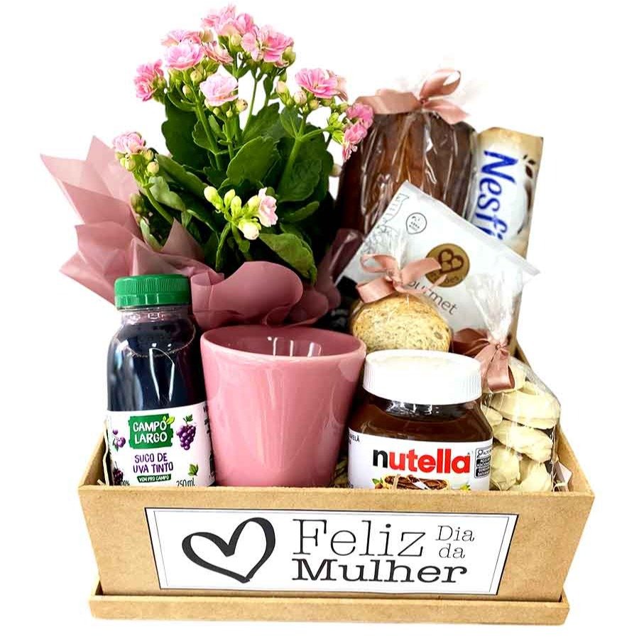 Cesta de Café - Feliz Dia da Mulher