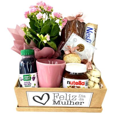 Cesta de Café - Feliz Dia da Mulher