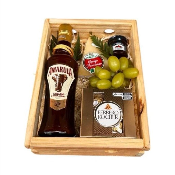 Cesta Amarula e Petiscos