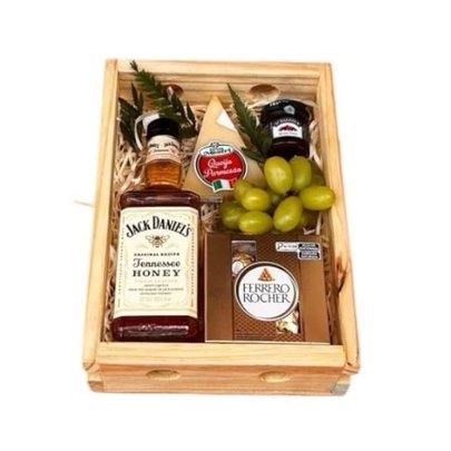 Cesta Jack Daniels e Petiscos