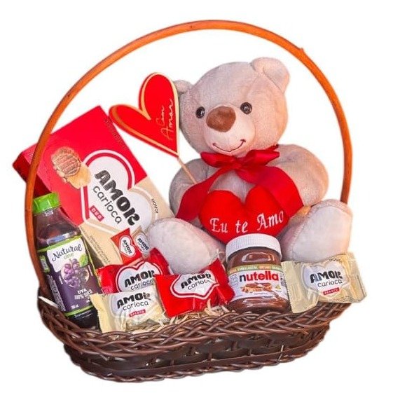 Cesta Amor Carioca com Ursinho