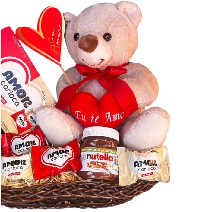 Cesta Amor Carioca com Ursinho