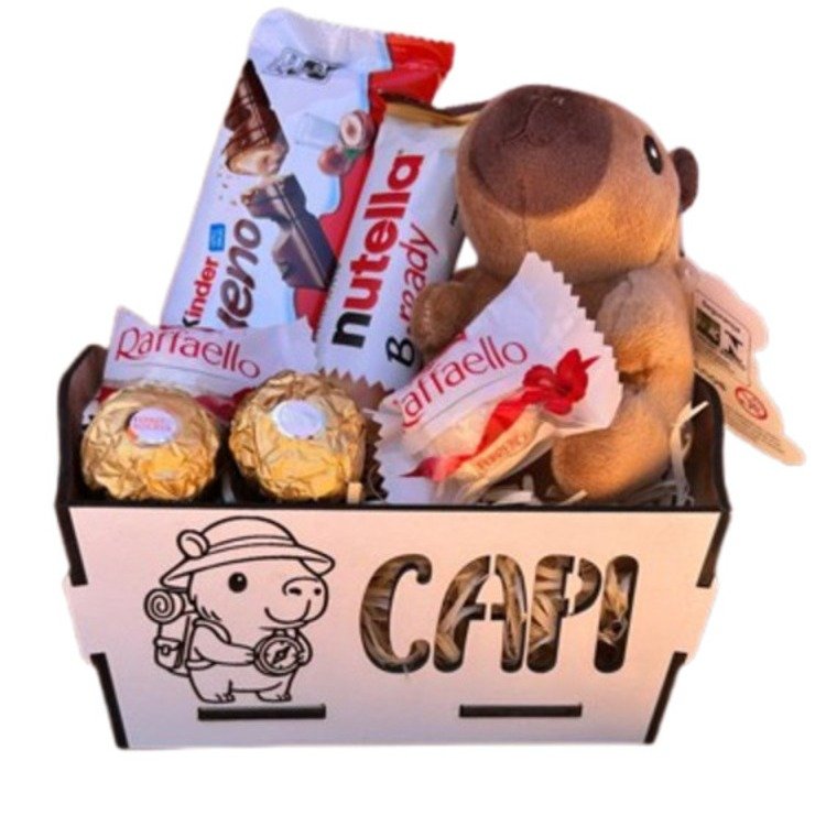 Cesta Capi & Chocolates