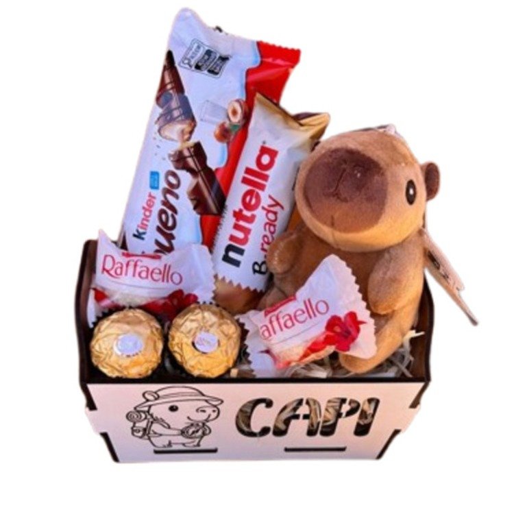Cesta Capi & Chocolates