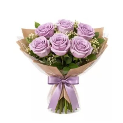 Buquê Encanto de Rosas Lilás