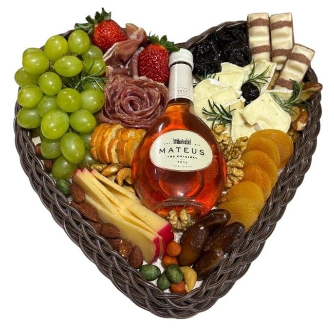 Amore Tábua Gourmet com Vinho Rosé
