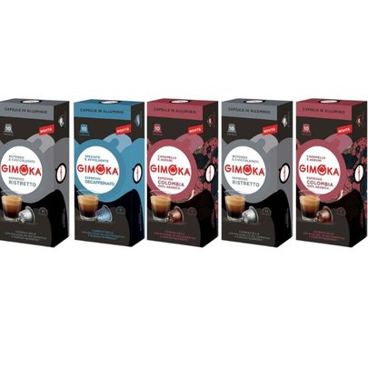 Café Cápsulas Gimoka Alumínio Premium 50 Cápsulas