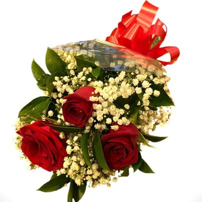 Doce Buquê 3 Rosas