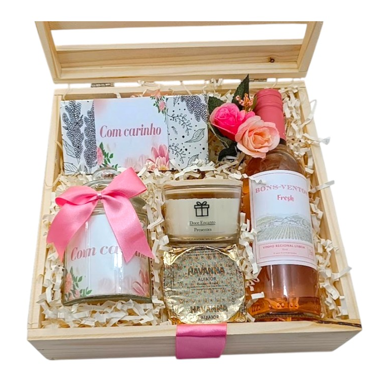 Box Luxo Princesa Rosé - P